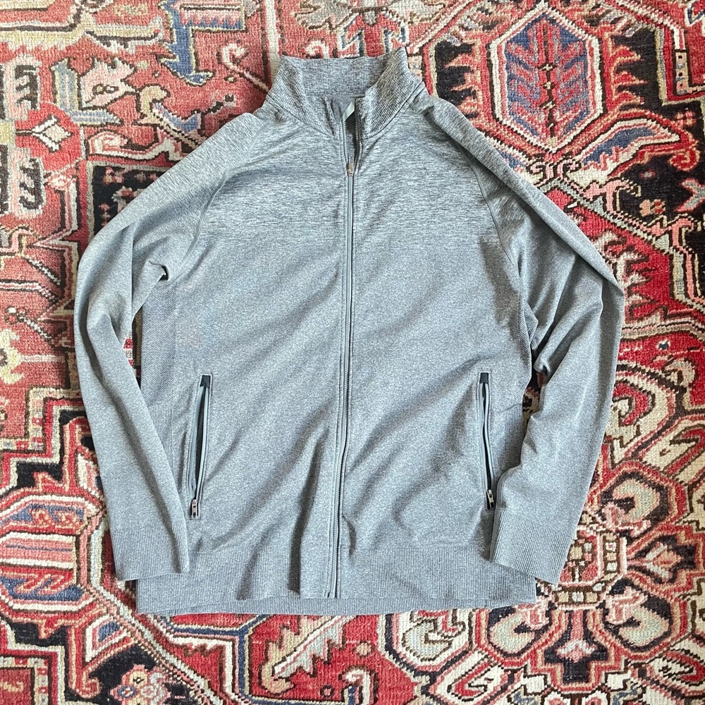 Lululemon Men’s Gray Full Zip Jacket